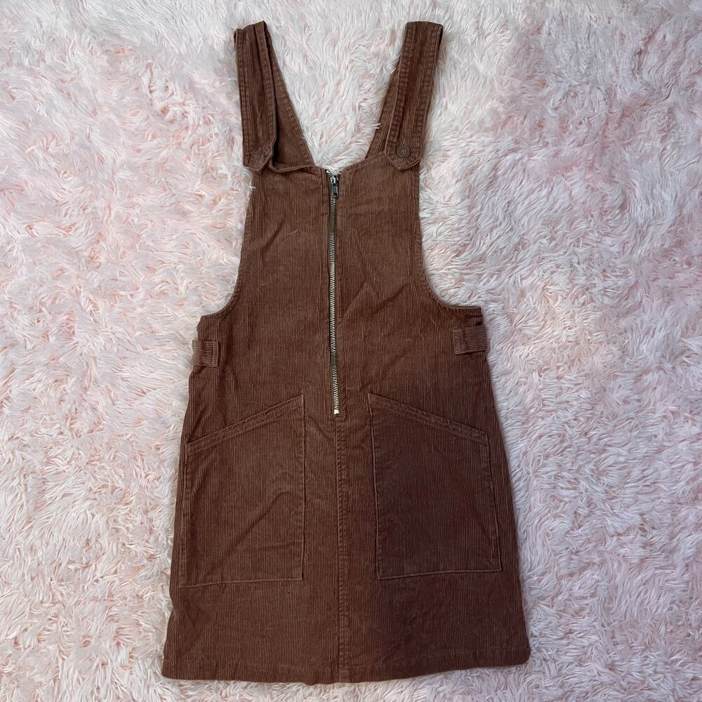 Wild Fable Corduroy Zipper Overall Dress